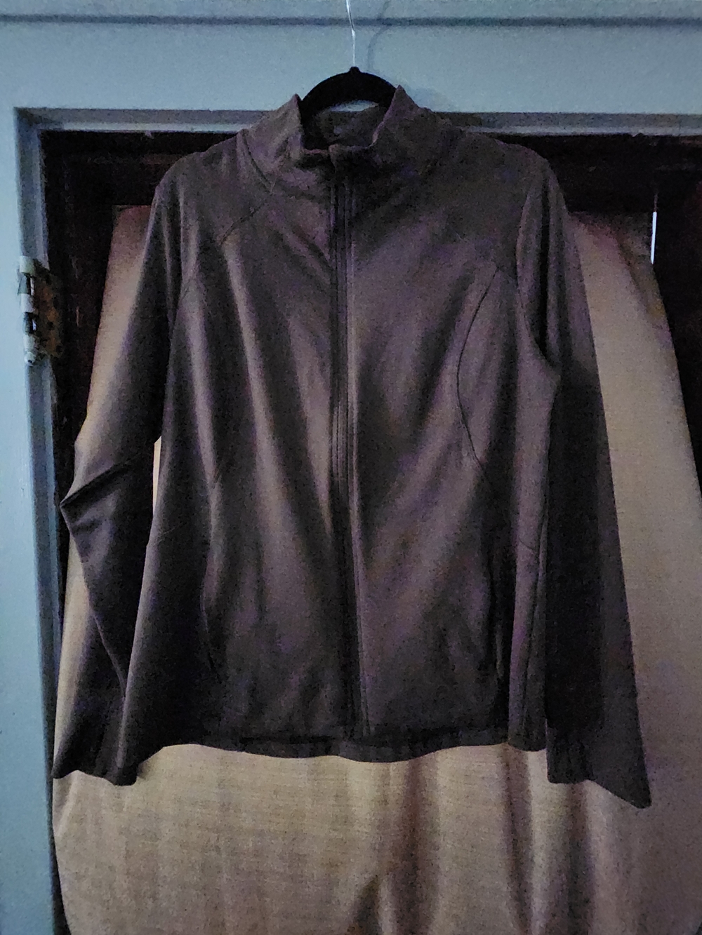 all in motion Women's Zip Jacket in Deep Brown